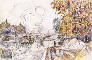 Paul Signac, poni royal with the gare d orsay